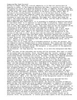 Esszék 'Socialism-The Ideal Society?', 1.                