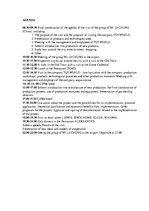 Összefoglalók, jegyzetek 'Agenda', 1.                