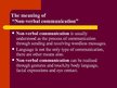 Prezentációk 'Non-verbal Communication', 3.                