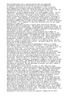 Esszék 'Essay on William Shakespeares Life', 1.                