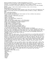 Esszék 'Media Essay- Currys', 1.                