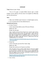 Prezentációk 'Restaurant Types in Europe', 1.                