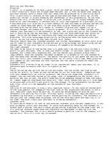 Esszék 'Business Plan', 1.                