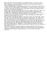 Esszék '"The Chiefs Daughter" by Rosemary Sutcliff', 1.                