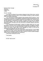 Minták 'A Letter of Application', 1.                