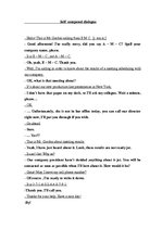 Összefoglalók, jegyzetek 'Dialogue - Self Composed', 1.                