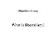 Prezentációk 'Liberal Individualism Dworkin "Liberalism" in A Matter of Principle (1985)', 3.                