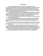 Esszék 'My best friend', 1.                