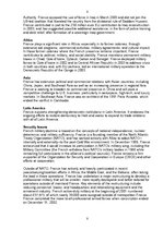 Összefoglalók, jegyzetek 'Basic Information about France', 8.                