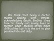 Prezentációk 'Being a Doctor', 6.                