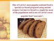 Prezentációk 'Latvian National Food', 4.                