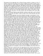 Esszék 'Experiment to Observe how One Responds to Change in Vision', 1.                