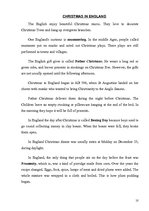 Kutatási anyagok 'Celebration Traditions', 10.                