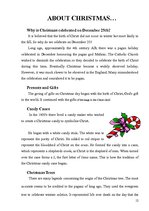 Kutatási anyagok 'Celebration Traditions', 12.                