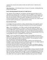 Összefoglalók, jegyzetek 'Service Encounters', 2.                