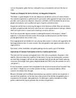 Összefoglalók, jegyzetek 'Service Encounters', 3.                