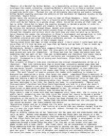 Esszék 'Show how the author of "Memoirs of a Geisha", Arthur Golden, portrays the effect', 1.                