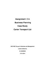 Kutatási anyagok 'Business Planning', 1.                