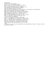 Összefoglalók, jegyzetek 'Questions to Ask a Lawyer', 1.                