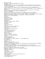 Összefoglalók, jegyzetek 'Business - Management and Change', 1.                