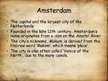 Prezentációk 'Amsterdam', 3.                