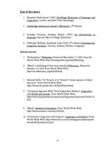 Kutatási anyagok 'Processes of Creating New Words: Blending in English and Compounding in Latvian', 13.                
