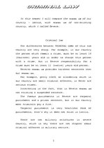 Esszék 'Criminal Law. Case Trailing', 2.                