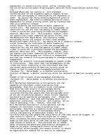 Esszék 'Violence and Pornography, Pornography - Sex or Subordination?', 7.                