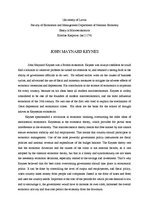 Esszék 'John Maynard Keynes', 1.                