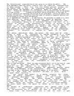 Esszék 'The publics right to know. The Constitutional responsibility of the press.', 1.                