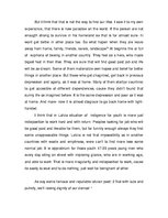 Esszék 'Indigence and Depression', 2.                