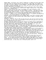 Esszék 'The olympic games', 1.