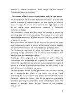 Kutatási anyagok 'European Ombudsman', 4.                