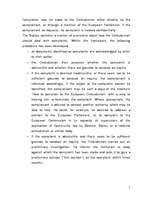 Kutatási anyagok 'European Ombudsman', 7.                