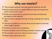 Prezentációk 'Using English Video at the Lessons', 5.                