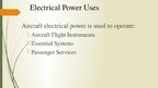 Prezentációk 'Boeing Electrical System', 4.                