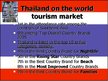 Prezentációk 'Tourism Situation in Thailand', 6.                