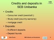 Prezentációk 'SEB Unibanka and Hansabanka', 8.                