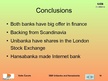Prezentációk 'SEB Unibanka and Hansabanka', 14.                