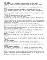 Esszék 'Lady Macbeth Redemption', 1.                