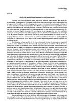 Esszék 'People who Speak Different Languages Live in Different Worlds', 1.                