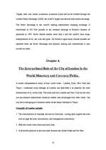 Kutatási anyagok 'Тhe City Of London and Its Role As a Financial Center', 20.                