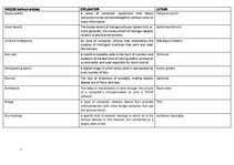 Összefoglalók, jegyzetek 'English Glossary', 1.                