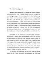 Kutatási anyagok 'The Convergence of Stylistic Devices in Jerome K.Jerome's "Three Men on the Bumm', 10.                