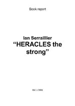 Összefoglalók, jegyzetek 'Heracles the Strong', 1.                