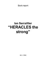 Összefoglalók, jegyzetek 'Heracles the Strong', 1.                