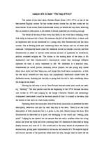 Esszék 'Analysis of H.E.Bates’ "The song of wren"', 1.                