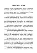 Kutatási anyagok 'History of the Basketball', 1.                