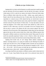 Kutatási anyagok 'Characteristics of a Murder', 4.                