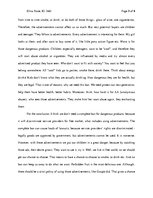 Esszék 'There Should Be a Complete Ban on the Advertising of Dangerous Products Like Cig', 3.                